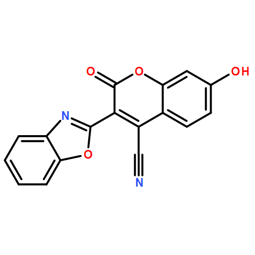 3-(1,3-BENZOXAZOL-2-YL)-7-HYDROXY-2-OXO-2H-CHROMENE-4-CARBONITRILE