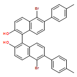 5-BROMO-1-[5-BROMO-2-HYDROXY-6-(4-METHYLPHENYL)NAPHTHALEN-1-YL]-6-(4-METHYLPHENYL)NAPHTHALEN-2-OL