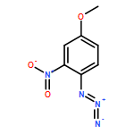 Benzene, 1-azido-4-methoxy-2-nitro-