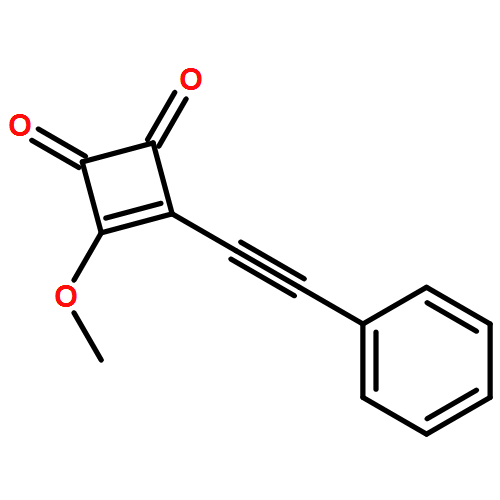 3-METHOXY-4-(2-PHENYLETHYNYL)CYCLOBUT-3-ENE-1,2-DIONE