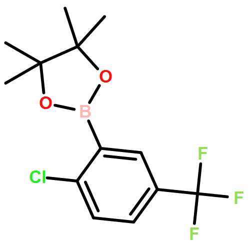 2-[2-CHLORO-5-(TRIFLUOROMETHYL)PHENYL]-4,4,5,5-TETRAMETHYL-1,3,2-DIOXABOROLANE