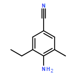 4-AMINO-3-ETHYL-5-METHYLBENZONITRILE