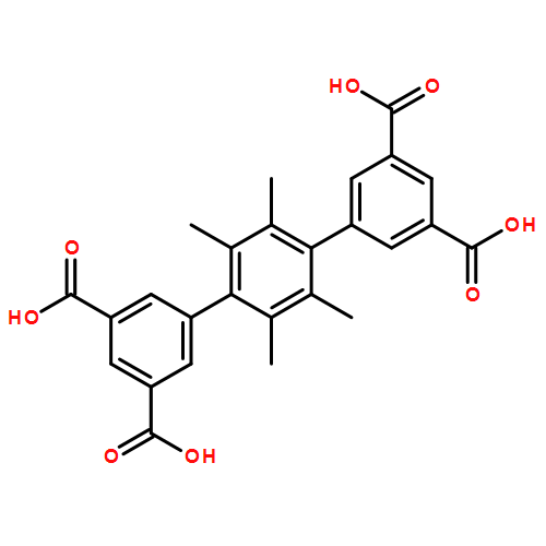[1,1':4',1''-Terphenyl]-3,3'',5,5''-tetracarboxylic acid, 2',3',5',6'-tetramethyl-