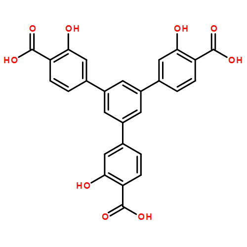 [1,1':3',1''-Terphenyl]-4,4''-dicarboxylic acid, 5'-(4-carboxy-3-hydroxyphenyl)-3,3''-dihydroxy-