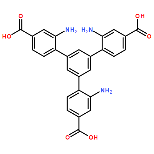 [1,1':3',1''-Terphenyl]-4,4''-dicarboxylic acid, 2,2''-diamino-5'-(2-amino-4-carboxyphenyl)-