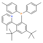 Pyridine, 2-[2-[bis(4-methylphenyl)phosphino]-4,6-bis(1,1-dimethylethyl)phenyl]-3-methyl-