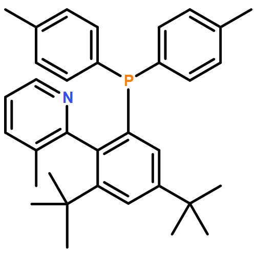 Pyridine, 2-[2-[bis(4-methylphenyl)phosphino]-4,6-bis(1,1-dimethylethyl)phenyl]-3-methyl-