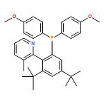 Pyridine, 2-[2-[bis(4-methoxyphenyl)phosphino]-4,6-bis(1,1-dimethylethyl)phenyl]-3-methyl-