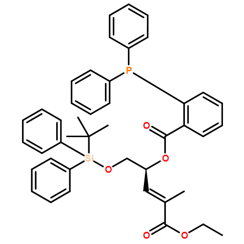 Benzoic acid, 2-(diphenylphosphino)-, (1S,2E)-1-[[[(1,1-dimethylethyl)diphenylsilyl]oxy]methyl]-4-ethoxy-3-methyl-4-oxo-2-buten-1-yl ester