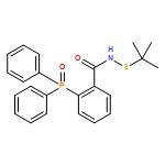 Benzamide, N-[(1,1-dimethylethyl)thio]-2-(diphenylphosphinyl)-
