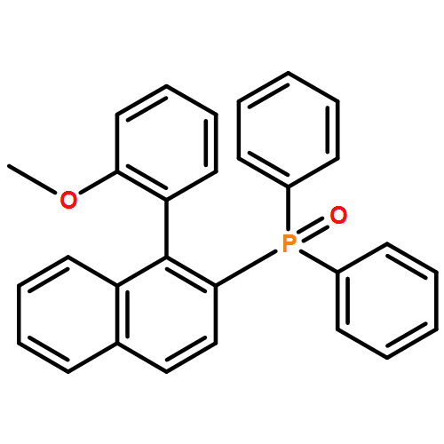 Phosphine oxide, [1-(2-methoxyphenyl)-2-naphthalenyl]diphenyl-, (-)-