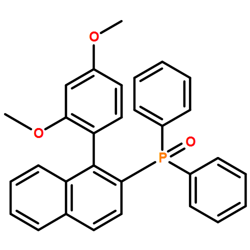 Phosphine oxide, [1-(2,4-dimethoxyphenyl)-2-naphthalenyl]diphenyl-, (-)-