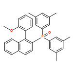 Phosphine oxide, bis(3,5-dimethylphenyl)[1-(2-methoxyphenyl)-2-naphthalenyl]-, (-)-