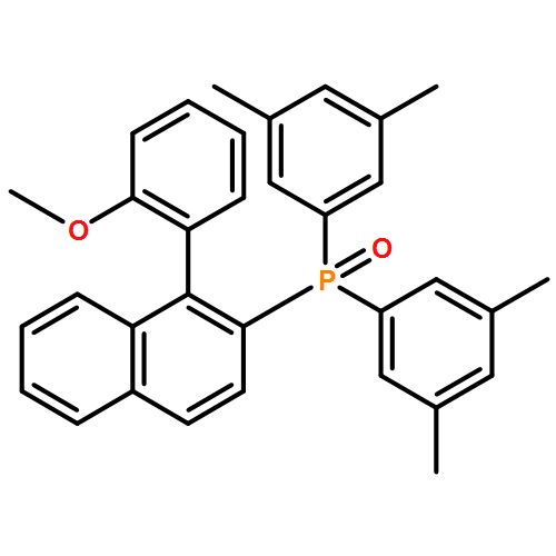 Phosphine oxide, bis(3,5-dimethylphenyl)[1-(2-methoxyphenyl)-2-naphthalenyl]-, (-)-