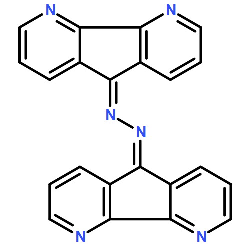 5H-Cyclopenta[2,1-b:3,4-b']dipyridin-5-one, 5H-cyclopenta[2,1-b:3,4-b']dipyridin-5-ylidenehydrazone (9CI)