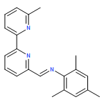 Benzenamine, 2,4,6-trimethyl-N-[(6'-methyl[2,2'-bipyridin]-6-yl)methylene]-