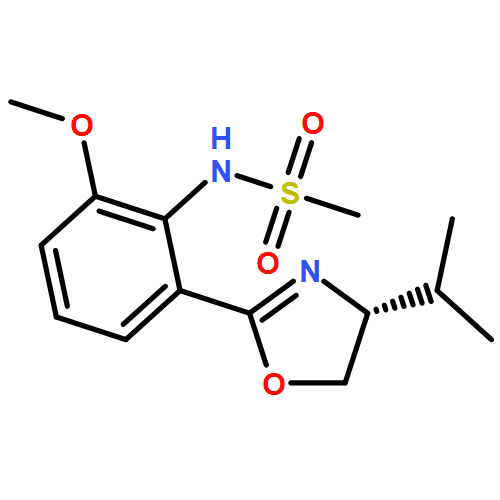 Methanesulfonamide, N-[2-[(4R)-4,5-dihydro-4-(1-methylethyl)-2-oxazolyl]-6-methoxyphenyl]-