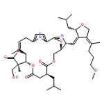 11,14-Epoxy-15,18-iminofuro[2,3-n][1,16,5]dioxaazacycloeicosine-2,5,8(3H)-trione, 12-[(Z)-[(2S,4Z)-dihydro-4-(4-methoxy-1-methylbutylidene)-2-(2-methylpropyl)-3(2H)-furanylidene]methyl]-3a,6,7,10,11,12,19,21a-octahydro-3-(hydroxymethyl)-3,21-dimethyl-7-(2-methylpropyl)-, (3R,3aR,7S,11S,12R,20E,21aS)- (9CI)