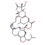 11,14-Epoxy-15,18-iminofuro[2,3-n][1,16,5]dioxaazacycloeicosine-2,5,8(3H)-trione, 12-[(Z)-[(2S,4Z)-dihydro-4-(4-methoxy-1-methylbutylidene)-2-(2-methylpropyl)-3(2H)-furanylidene]methyl]-3a,10,11,12,19,21a-hexahydro-3-(hydroxymethyl)-3,21-dimethyl-7-(2-methylpropyl)-, (3R,3aR,6E,11S,12R,20E,21aS)- (9CI)