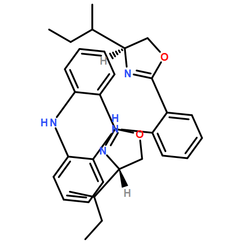 1,2-Benzenediamine, N1,N2-bis[2-[(4S)-4,5-dihydro-4-(1-methylpropyl)-2-oxazolyl]phenyl]-