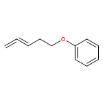 Benzene, (3,4-pentadien-1-yloxy)-