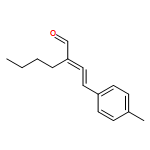 Hexanal, 2-[2-(4-methylphenyl)ethenylidene]-