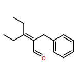 Benzenepropanal, α-(1-ethylpropylidene)-