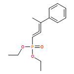 Phosphonic acid, P-(3-phenyl-1,2-butadien-1-yl)-, diethyl ester