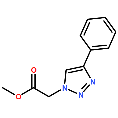 1H-1,2,3-Triazole-1-acetic acid, 4-phenyl-, methyl ester