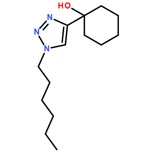 Cyclohexanol, 1-(1-hexyl-1H-1,2,3-triazol-4-yl)-