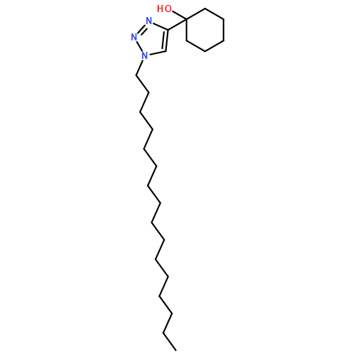 Cyclohexanol, 1-(1-hexadecyl-1H-1,2,3-triazol-4-yl)-