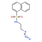 1-Naphthalenesulfonamide, N-(2-azidoethyl)-