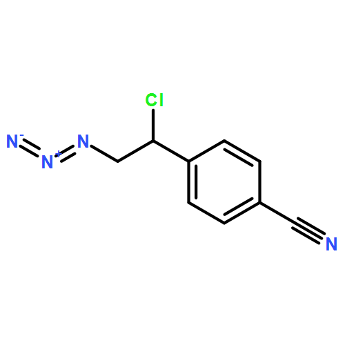 Benzonitrile, 4-(2-azido-1-chloroethyl)-