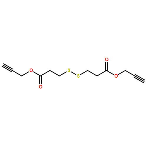 Propanoic acid, 3,3'-dithiobis-, 1,1'-di-2-propyn-1-yl ester