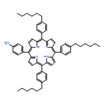 Benzenamine, 4-[10,15,20-tris(4-hexylphenyl)-21H,23H-porphin-5-yl]-