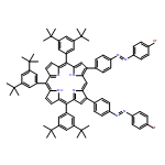 21H,23H-Porphine, 5,10,15-tris[3,5-bis(1,1-dimethylethyl)phenyl]-2,18-bis[4-[(1E)-2-(4-bromophenyl)diazenyl]phenyl]-