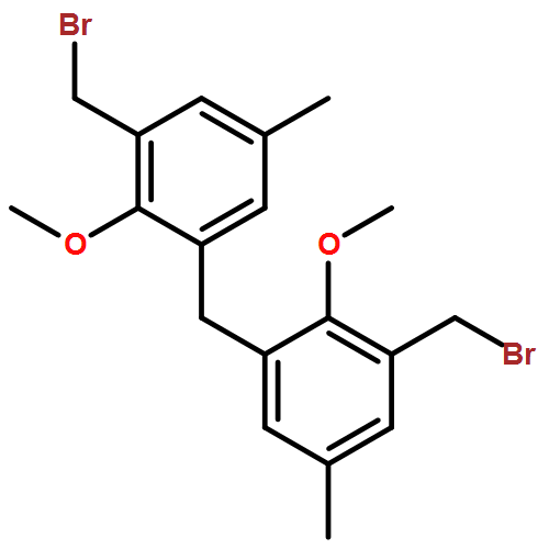 Benzene, 1,1'-methylenebis[3-(bromomethyl)-2-methoxy-5-methyl-