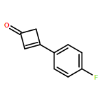 2-Cyclobuten-1-one, 3-(4-fluorophenyl)-