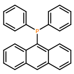 Phosphine, 9-anthracenyldiphenyl-