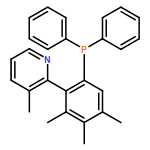 Pyridine, 2-[6-(diphenylphosphino)-2,3,4-trimethylphenyl]-3-methyl-