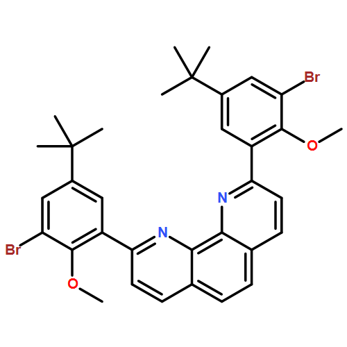 1,10-Phenanthroline, 2,9-bis[3-bromo-5-(1,1-dimethylethyl)-2-methoxyphenyl]-