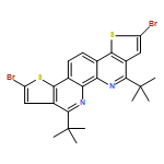 Dithieno[3,2-c:2',3'-i][1,10]phenanthroline, 2,9-dibromo-4,7-bis(1,1-dimethylethyl)-