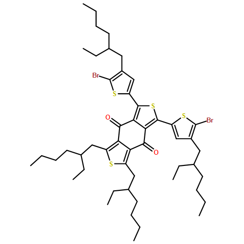 4H,8H-Benzo[1,2-c:4,5-c']dithiophene-4,8-dione, 1,3-bis[5-bromo-4-(2-ethylhexyl)-2-thienyl]-5,7-bis(2-ethylhexyl)-