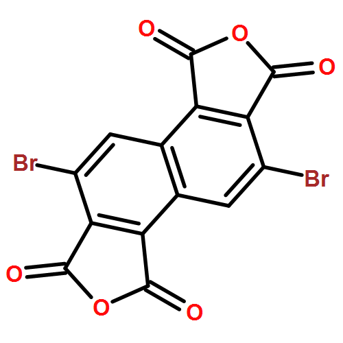 Naphtho[1,2-c:5,6-c']difuran-1,3,6,8-tetrone, 5,10-dibromo-