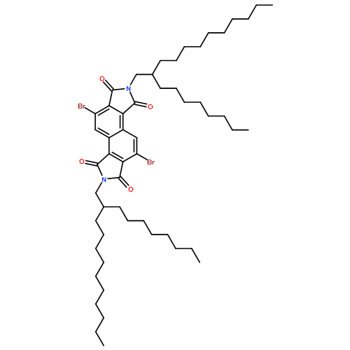 Isoindolo[5,4-e]isoindole-1,3,6,8(2H,7H)-tetrone, 5,10-dibromo-2,7-bis(2-octyldodecyl)-