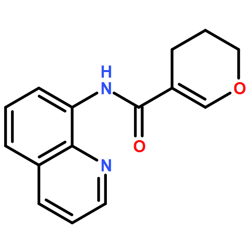 2H-Pyran-5-carboxamide, 3,4-dihydro-N-8-quinolinyl- 