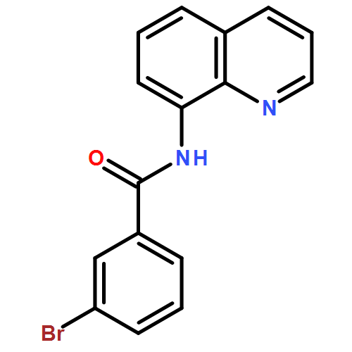 Benzamide, 3-bromo-N-8-quinolinyl- 