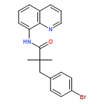 Benzenepropanamide, 4-bromo-α,α-dimethyl-N-8-quinolinyl- 