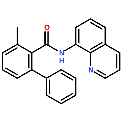 [1,1-Biphenyl]-2-carboxamide, 3-methyl-N-8-quinolinyl- 