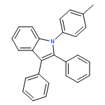 1H-Indole, 1-(4-methylphenyl)-2,3-diphenyl- 